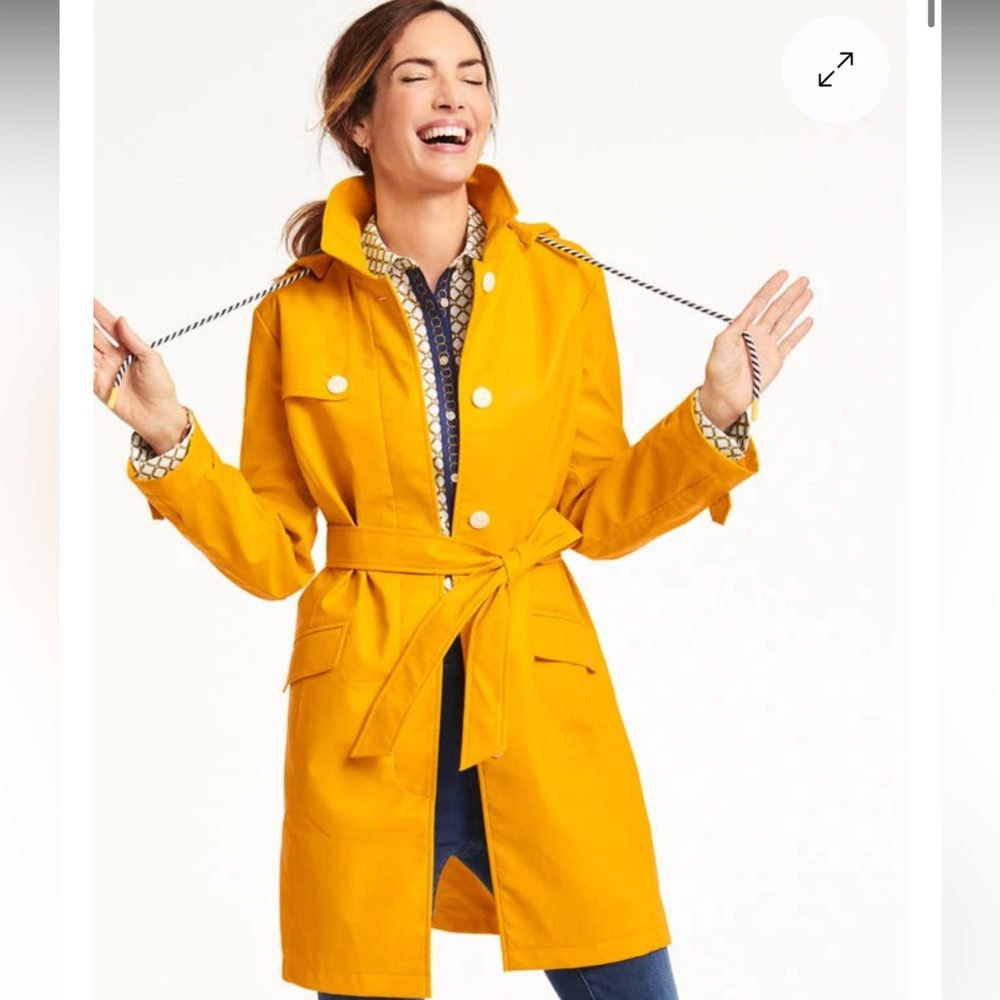 Talbots, Medium Petite, Raincoat, like new - Picture 2 of 3